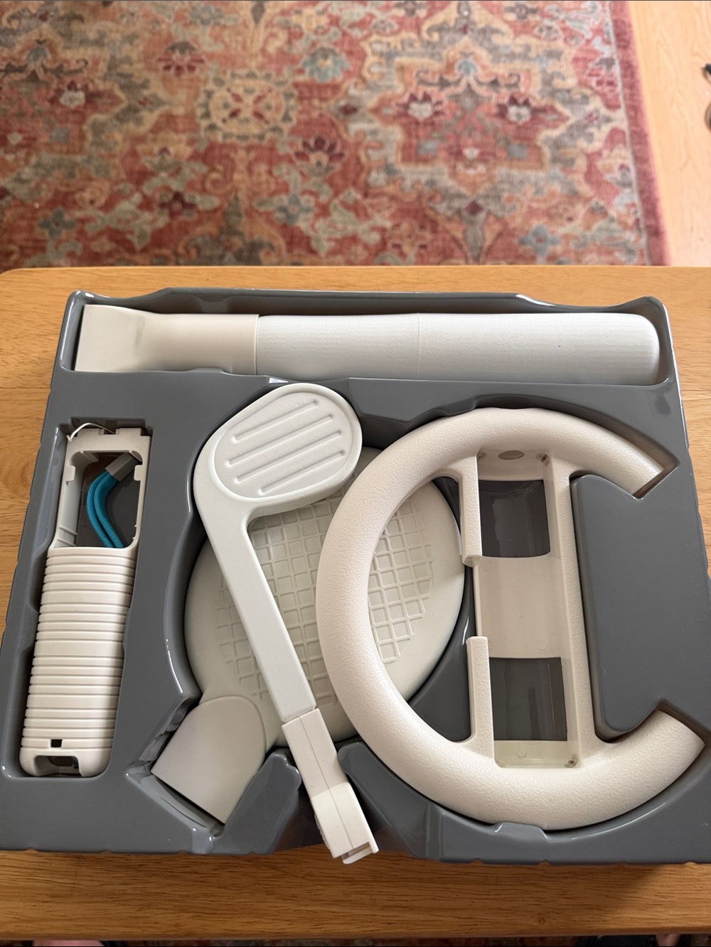 White Nintendo Wii Accessories Kit Replacement Set